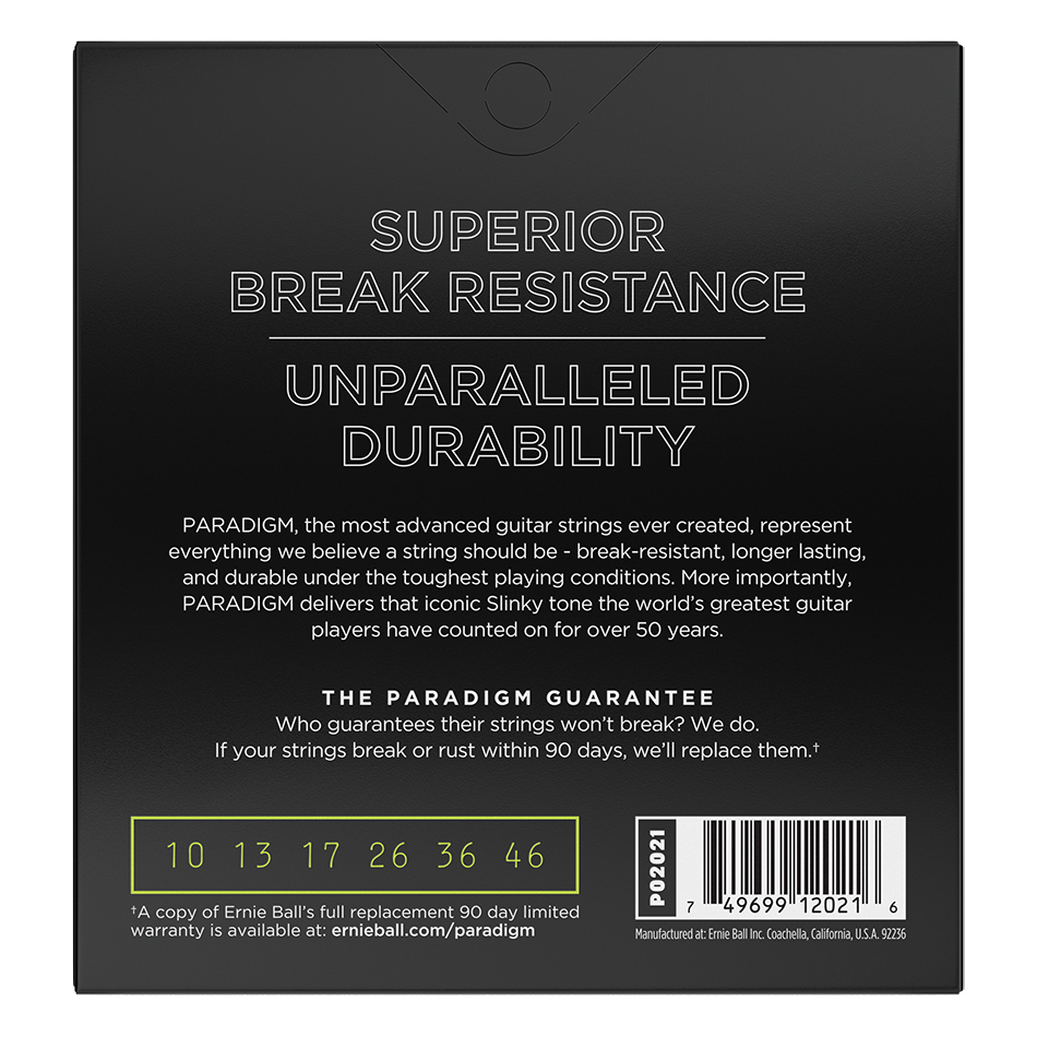 Ernie Ball Paradigm Regular Slinky Electric Strings 10-46 - Image 3