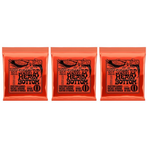 Ernie Ball 2215 Skinny Top Heavy Bottom Slinky - 3 Pack