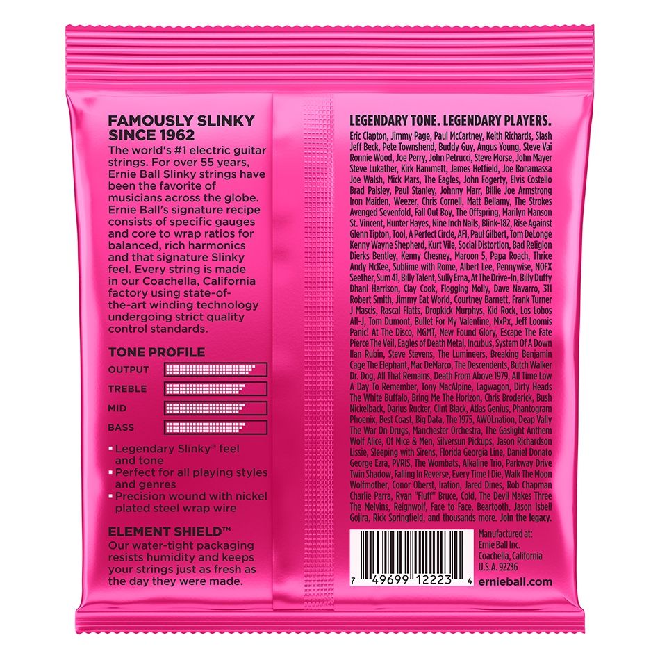 Ernie Ball Super Slinky Nickel Electric Strings, 12-Pack - Image 3