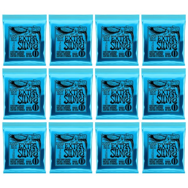 Ernie Ball 2225 Extra Slinky Nickel Wound - 12 Pack
