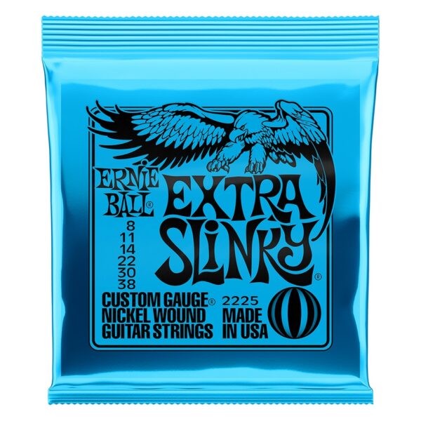 Ernie Ball Extra Slinky Nickel Wound Electric Strings (2225)
