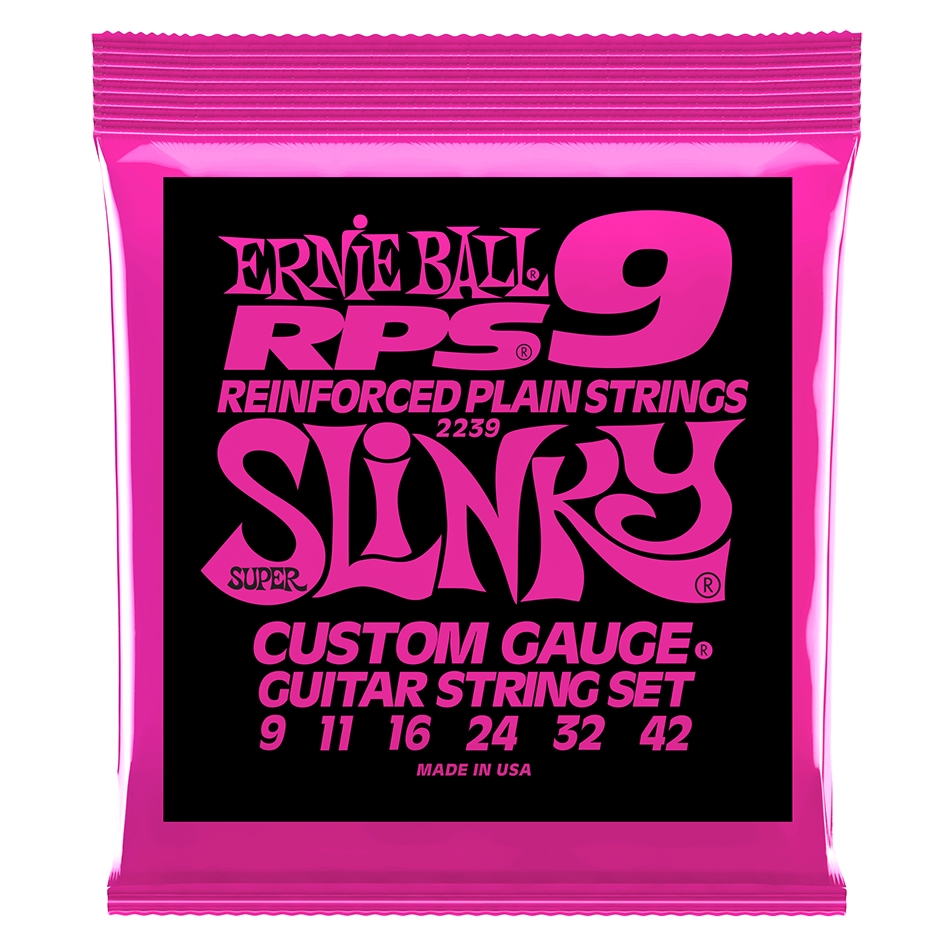 Ernie Ball Super Slinky RPS 9 Electric Guitar Strings