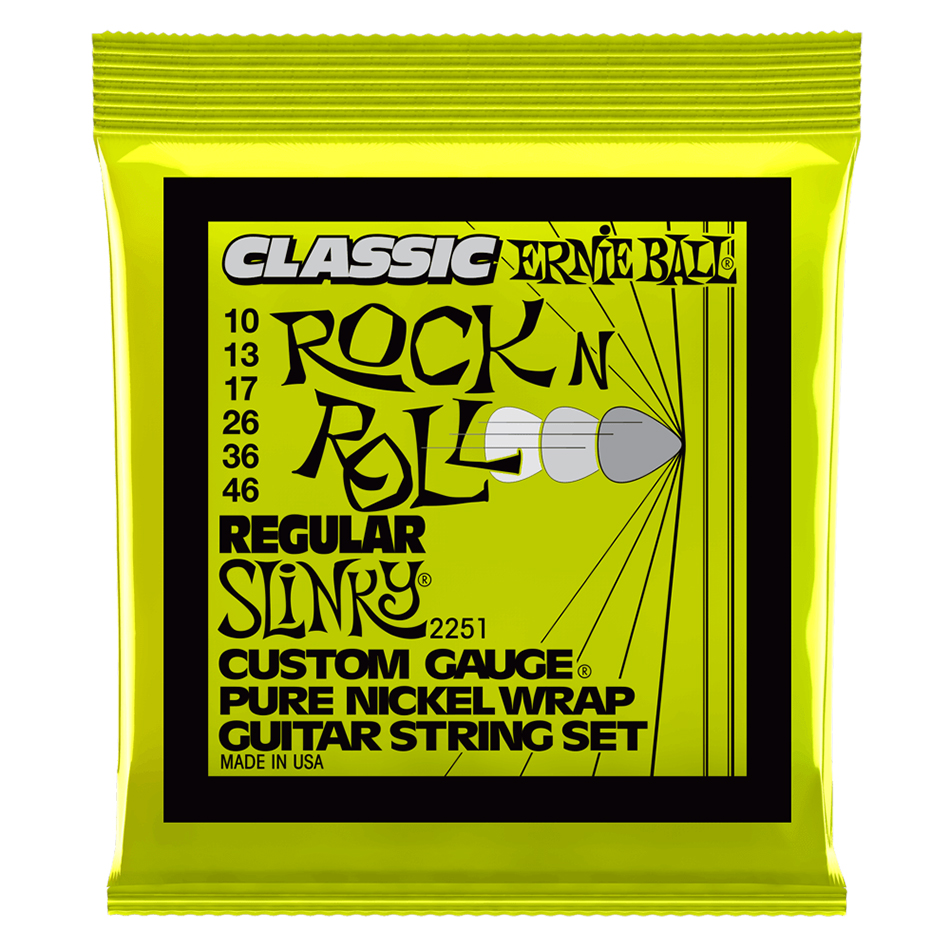 Ernie Ball Classic Regular Slinky Electric Strings 10-46
