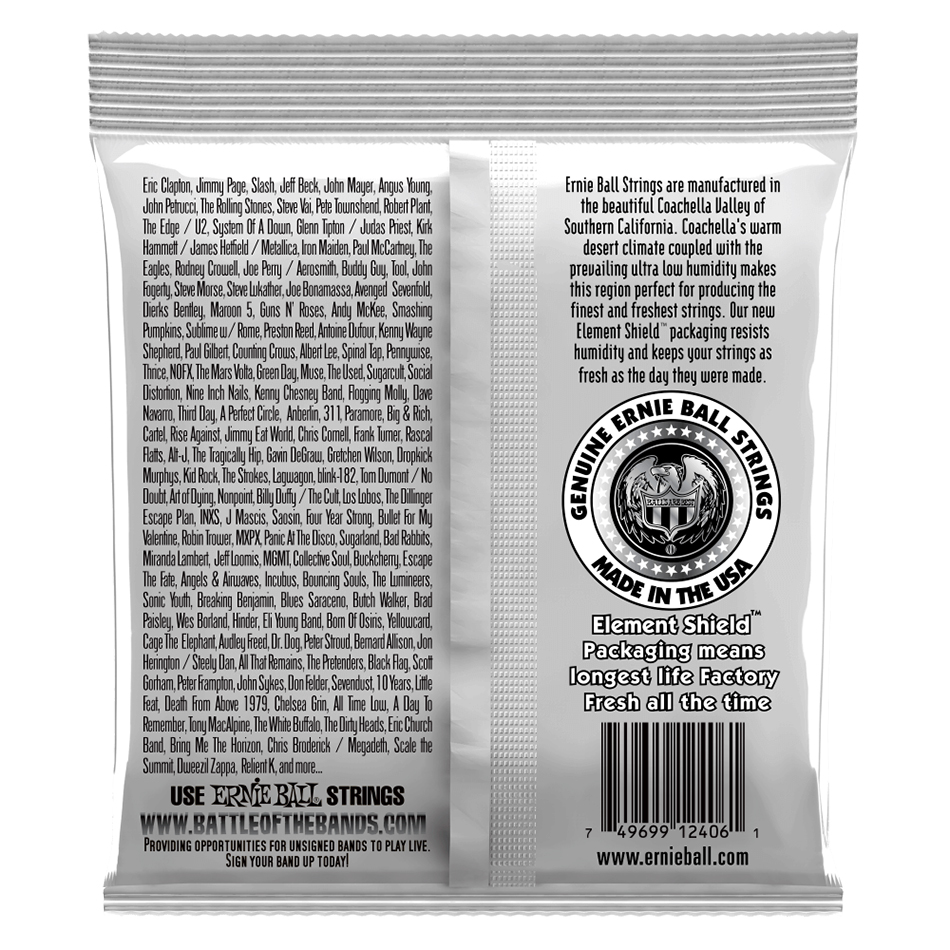Ernie Ball Ernesto Palla Black & Silver Nylon Set - Image 2