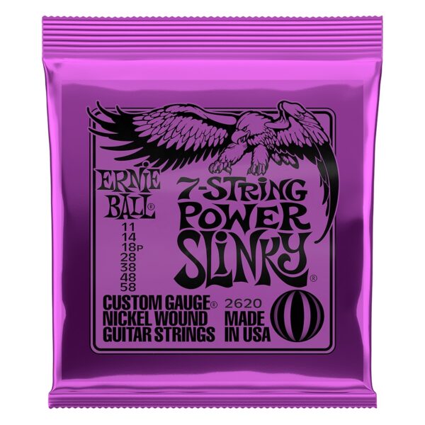 Ernie Ball Power Slinky 7-String Nickel Set (2620)
