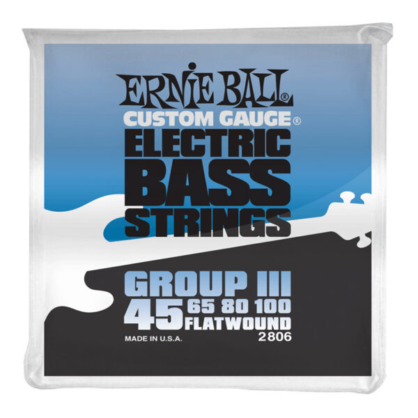 Ernie Ball Bass Flatwound Group III Set 45-100