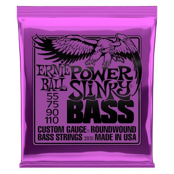 Ernie Ball Power Slinky Nickel Wound Bass Strings 2831