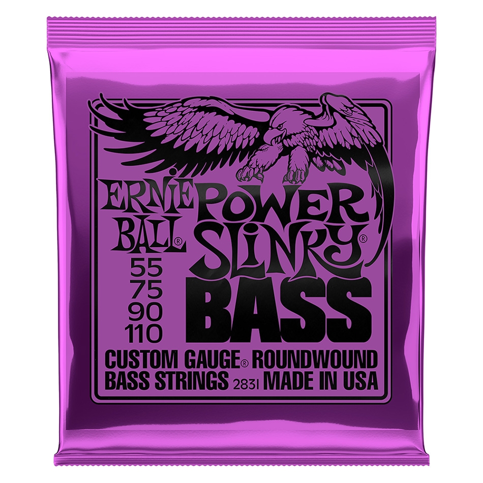 Ernie Ball Power Slinky Nickel Wound Bass Strings 2831