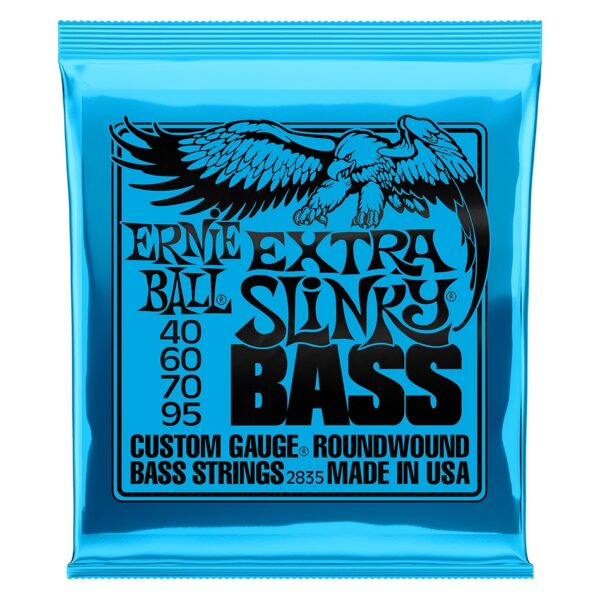 Ernie Ball Extra Slinky Nickel Wound Bass Strings 2835