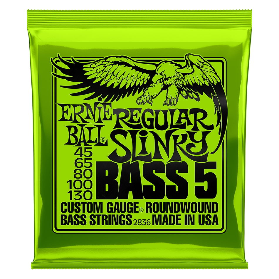 Ernie Ball 2836 Regular Slinky Nickel 5-String Bass Set