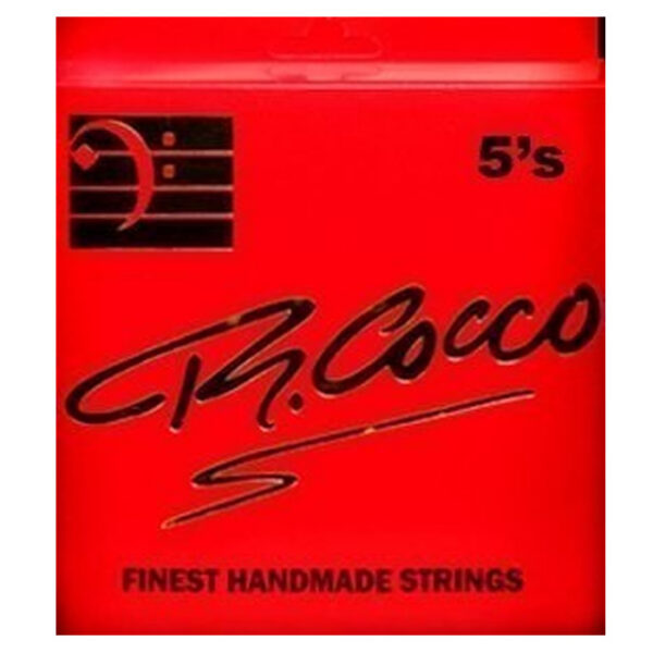 Richard Cocco RC5X 5-String Bass Set, 28-105 Stainless