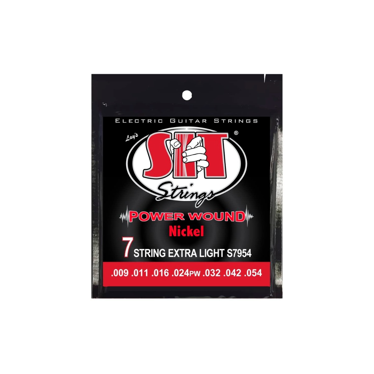 SIT Power Wound 7-String Extra Light Electric Strings