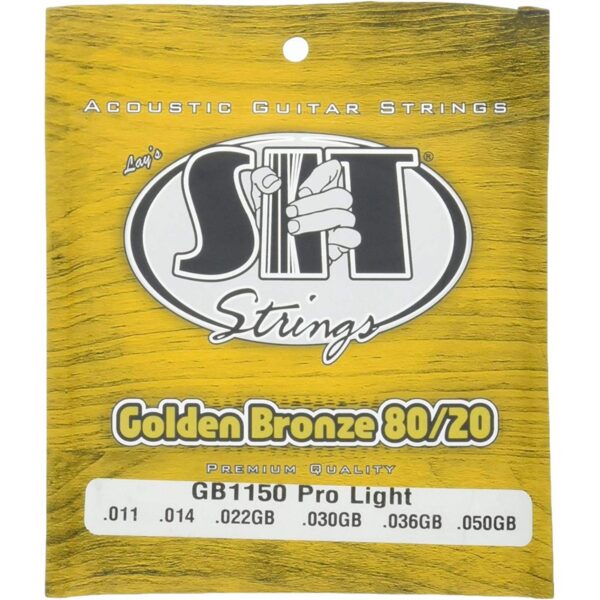 SIT 80/20 Gold Bronze Acoustic Strings - Pro Light