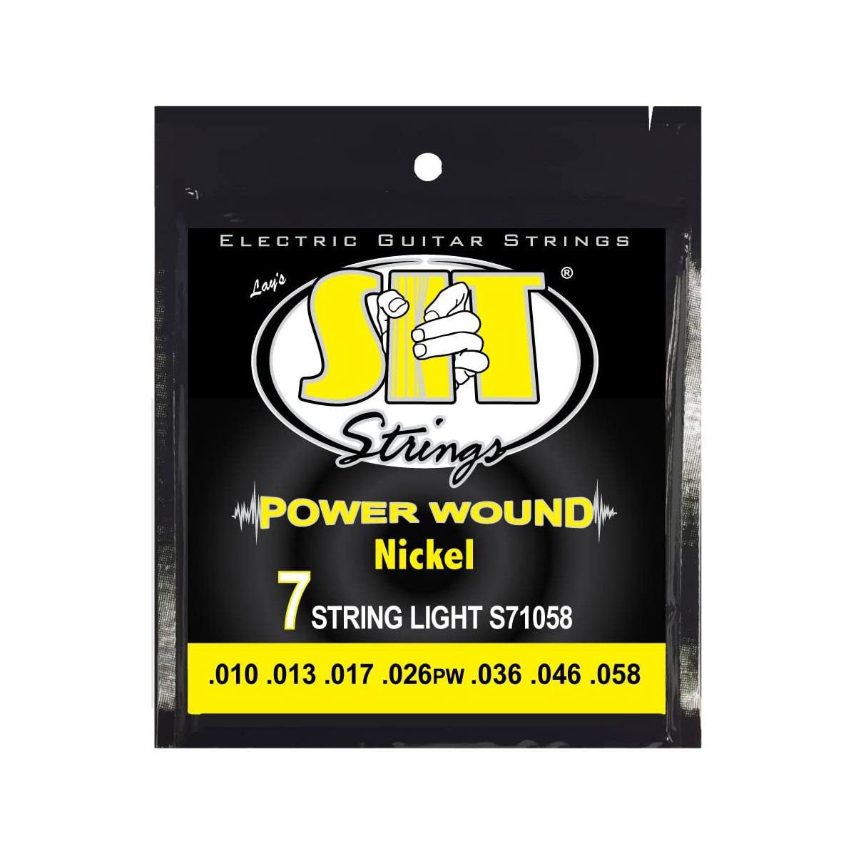 SIT Power Wound Nickel Electric Strings, 7-String Medium