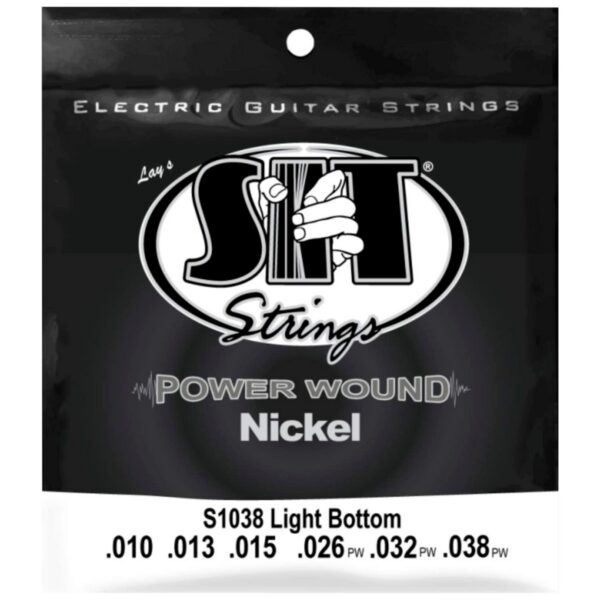 SIT Power Wound Nickel Electric Strings – Light Bottom