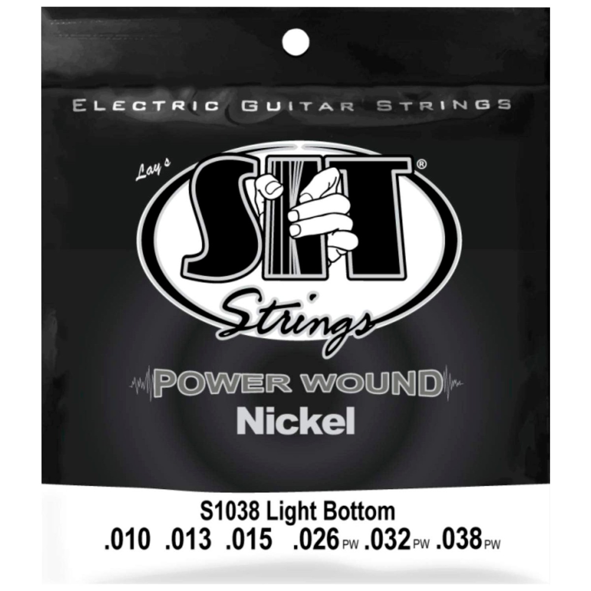 SIT Power Wound Nickel Electric Strings – Light Bottom