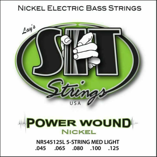 SIT Power Wound 5-String Bass Set - Long Scale