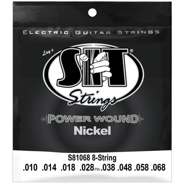 SIT Power Wound Nickel Electric Guitar Strings